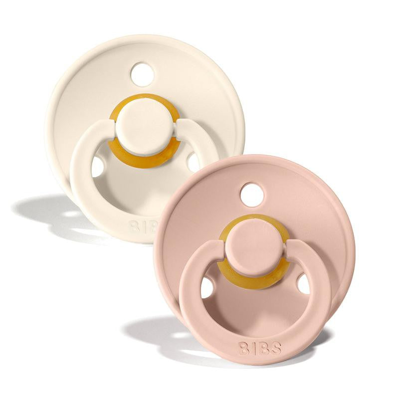 Chupete Bibs Pack X2 Blush / Ivory talla 3 (+18 meses)
