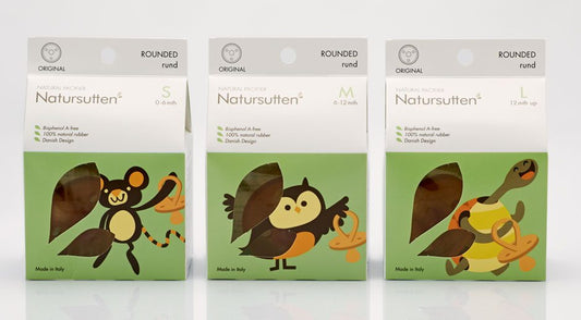 Natursutten Chupete Clásico Redondo talla M (6-12 meses)