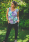 Polera Maternal Y Lactancia Lisa Calipso talla M