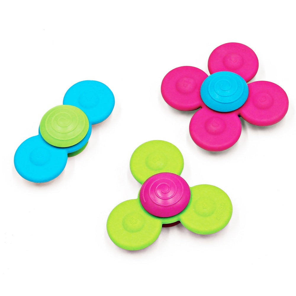 Whirly Squigz, Juego de Spinners para bebés y niños - Fat Brain Toys