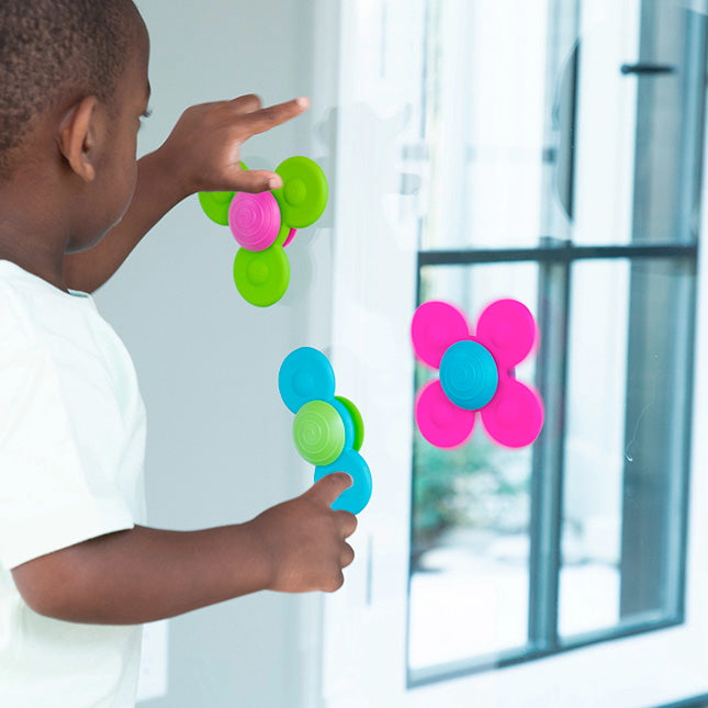 Whirly Squigz, Juego de Spinners para bebés y niños - Fat Brain Toys