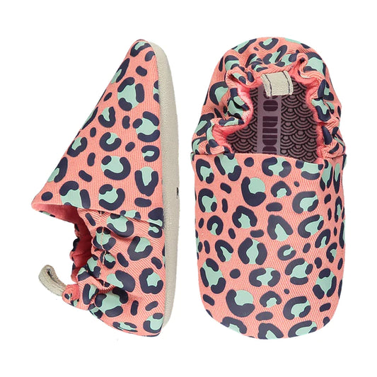 Zapatos Mini Shoes Poco Nido Leopard Pink