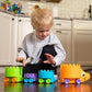 Erizos de arrastre, apilar y anidar - Fat Brain Toys