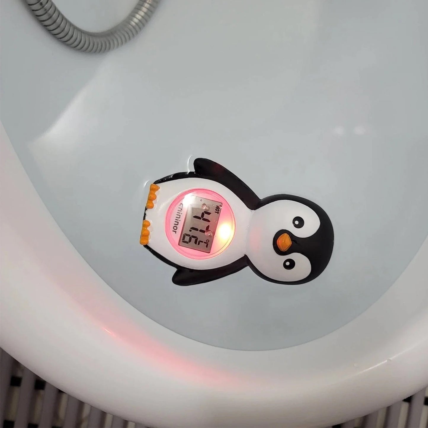 Termómetro de baño y pieza Pingüino - Mininor