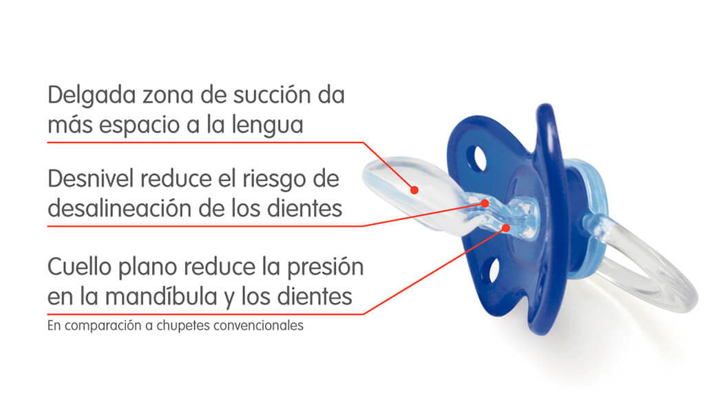 Chupete Ortodóntico Dentistar + 14 meses, 2 uds